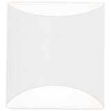 White Duet Wall Sconce by W.A.C. Lighting