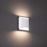 White 3000K Duet Wall Sconce by W.A.C. Lighting