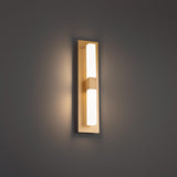 Aged Brass Camelot Wall Sconce by W.A.C. Lighting