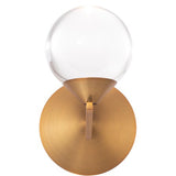 Aged Brass 1 Light Double Bubble Wall Lamp by Modern Forms