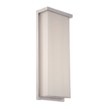Ledge Outdoor Wall Sconce by Modern Forms, Finish: Brushed Aluminum, Sizes: Large,  | Casa Di Luce Lighting