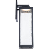 Black Large Amherst Outdoor Wall Sconce by W.A.C. Lighting
