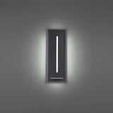 Black Small Midnight Outdoor Wall Lamp by Modern Forms