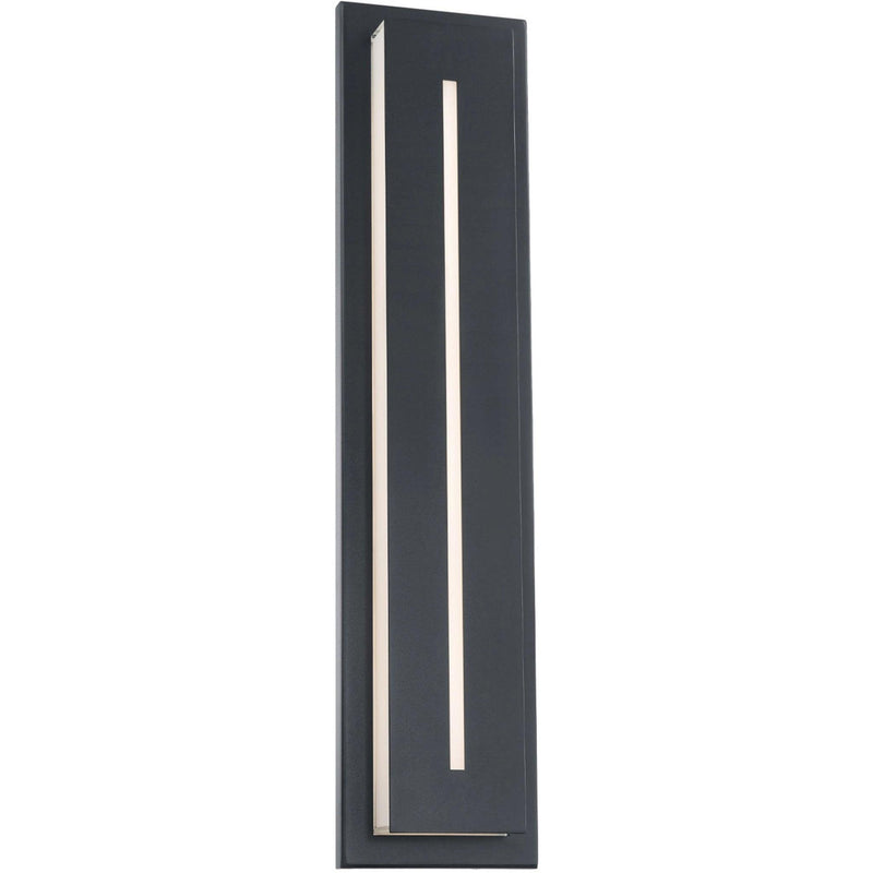 Black Large Midnight Outdoor Wall Lamp by Modern Forms