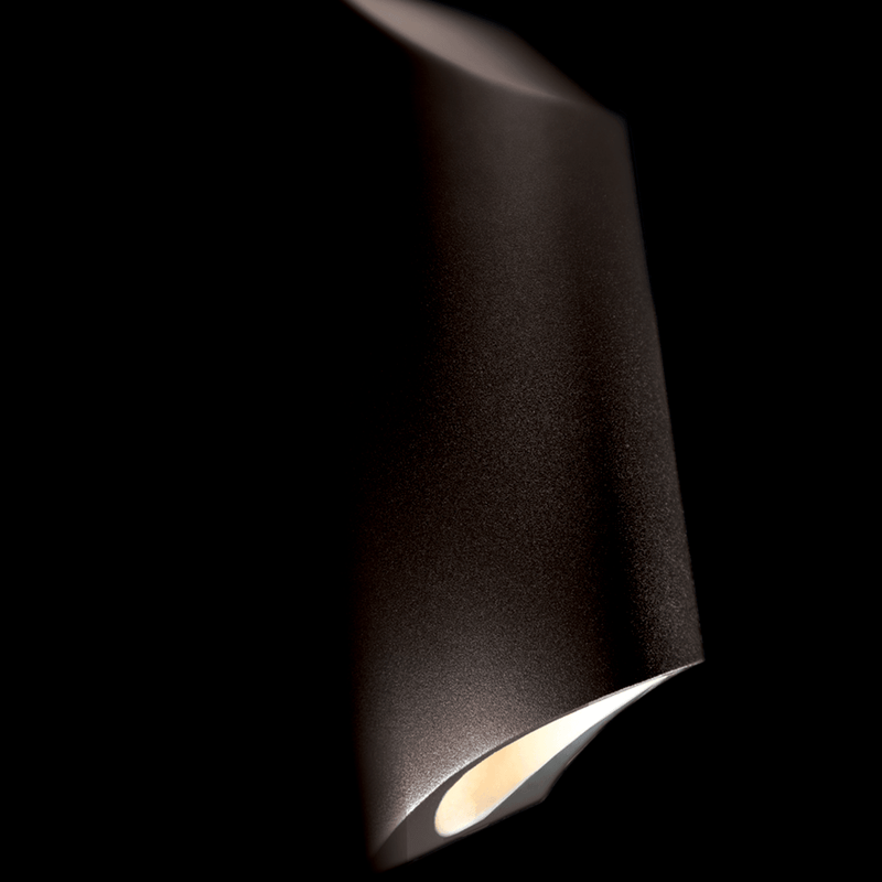 Mega LED Outdoor Wall Sconce by Modern Forms, Finish: Black, Bronze, , | Casa Di Luce Lighting