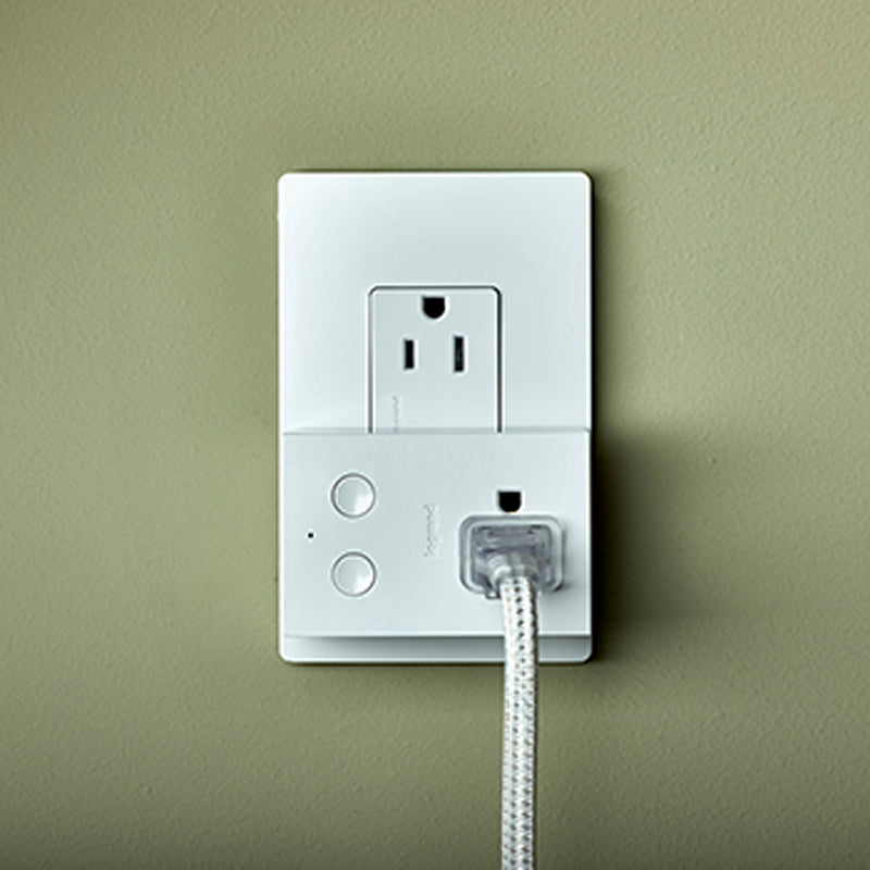 White Wi-Fi Smart Plug in Dimmer by Legrand Radiant