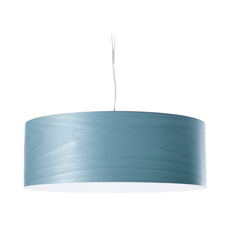 Gea Large Pendant by LZF Lamps, Wood Color: Sea Blue
