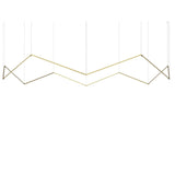 Z Bar Suspension Crown By Koncept, Size: Medium, Finish: Gold