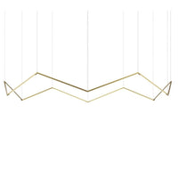 Z Bar Suspension Crown By Koncept, Size: Small, Finish: Gold