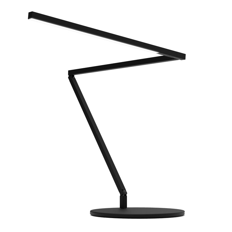 Z Bar Table Lamp Gen 4, Finish: Matte Black, Desk Base
