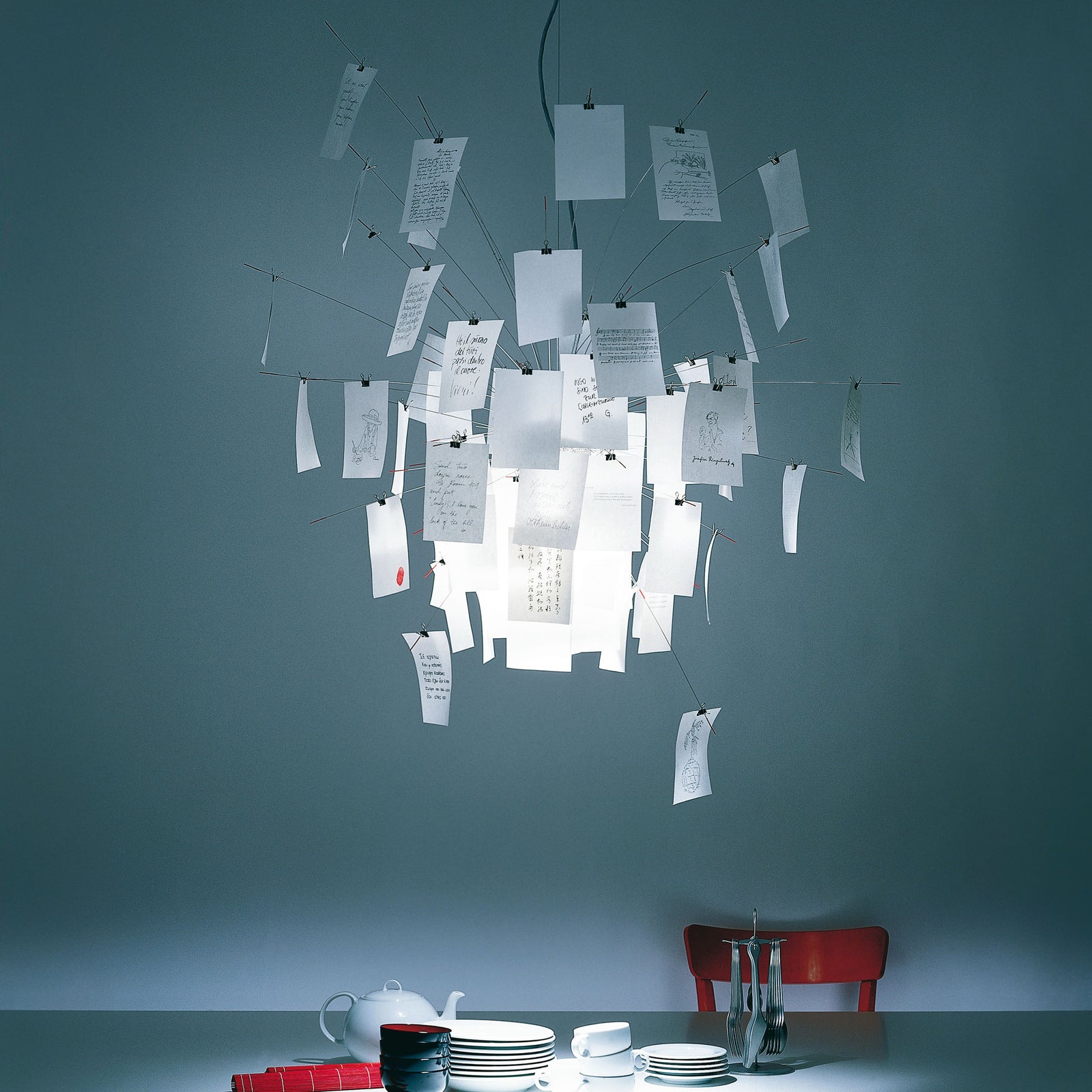 chandelier シェルフ Zettel_z_6_Chandelier_By_Ingo_