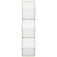 Zig Zag Wall Sconce By Visual Comfort Model, Size: 18.2 inch, Finish: Natural Brass
