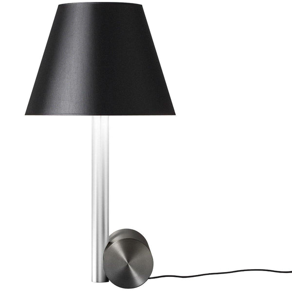 Calee XS Table Lamp by CVL, Shade: Black Chinette-CVL, White Chinette-CVL, Finish: Satin Brass, Satin Graphite-CVL, Nickel Satin, Satin Copper-CVL, Brass Polished, Polished Graphite-CVL, Nickel Polished, Polished Copper-Mitzi,  | Casa Di Luce Lighting