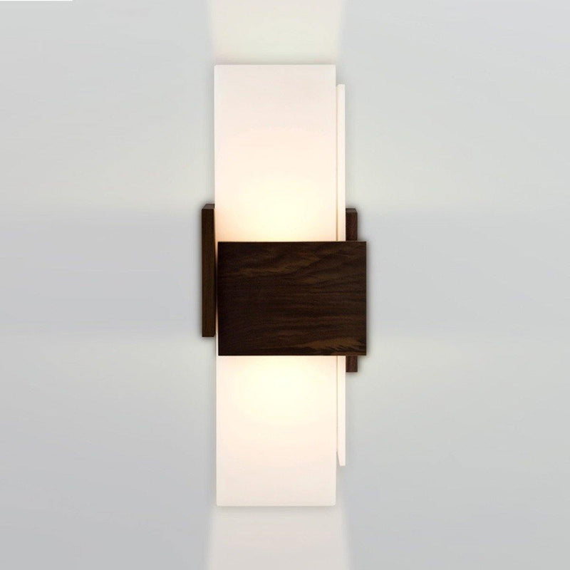Acuo Wall Sconce by Cerno, Finish: Walnut Dark Stained, Light Option: 2700K LED,  | Casa Di Luce Lighting