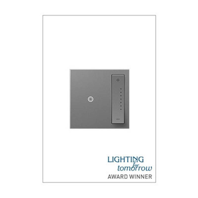 Adorne 700W SofTap Tru-Universal Dimmer by Legrand Adorne, Color: Magnesium-Legrand Adorne, ,  | Casa Di Luce Lighting