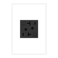 Adorne 20A Tamper-Resistant Self-Test GFCI Outlet by Legrand Adorne, Color: White, Graphite, Magnesium-Legrand Adorne, ,  | Casa Di Luce Lighting