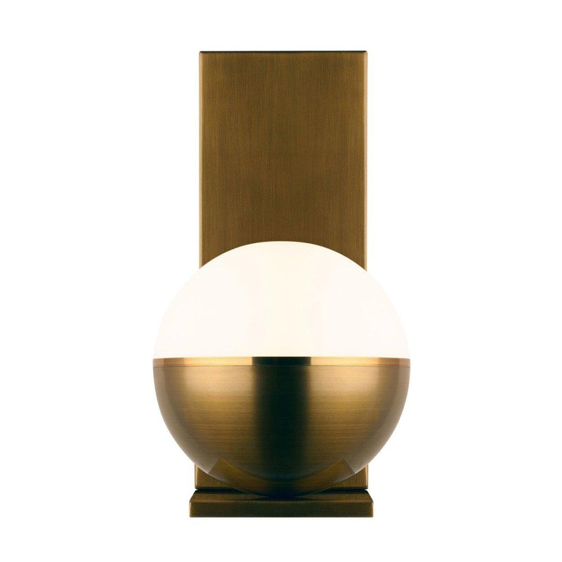Akova Wall Sconce by Tech Lighting, Finish: Aged Brass/Bright Brass, ,  | Casa Di Luce Lighting