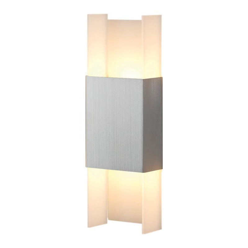 Ansa LED Wall Sconce by Cerno, Finish: Aluminum Brushed, Color Temperature: 3500K,  | Casa Di Luce Lighting