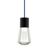 Alva Pendant by Tech Lighting, Finish: Black, Color: Blue Cord, Color Temperature: 2200K | Casa Di Luce Lighting