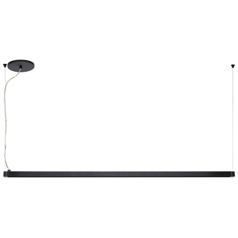 Dyna Linear Suspension Light by Tech Lighting, Finish: Anodized Black, Color Temperature: 3000K, Size: Large | Casa Di Luce Lighting