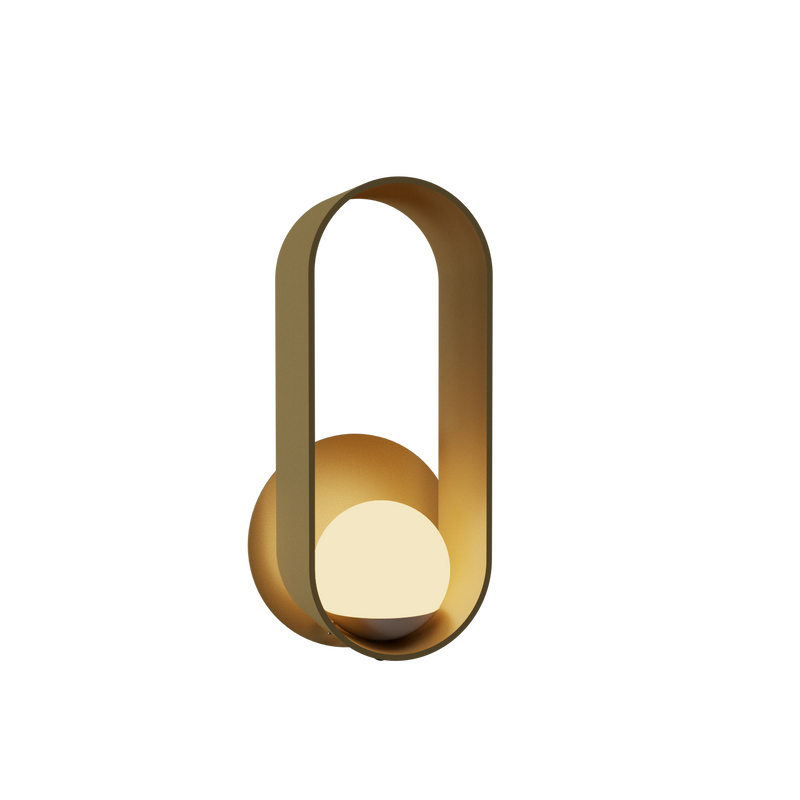 Sfera Wall Lamp - Pale Gold