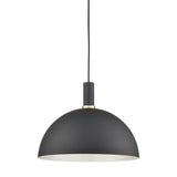 Archibald Pendant by Kuzco, Finish: Black with Gold, Brushed Nickel with Black, White-with-Gold, Size: Small, Medium, Large,  | Casa Di Luce Lighting
