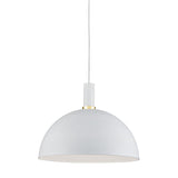 Archibald Pendant by Kuzco, Finish: Black with Gold, Brushed Nickel with Black, White-with-Gold, Size: Small, Medium, Large,  | Casa Di Luce Lighting