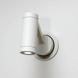 Obice LED Outdoor Wall Lamp by Artemide, Color: Black, White, Size: Mini, Medium, Beam Spread: 18°, 34° | Casa Di Luce Lighting