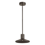 Ash Outdoor Pendant Light by Tech Lighting, Finish: Bronze, Charcoal - Tech, Color Temperature: 2700K Lo-Output, 2700K Hi-Output, 3000K Lo-Output, 3000K Hi-Output, Lens: Clear Lens, Clear Cylinder | Casa Di Luce Lighting