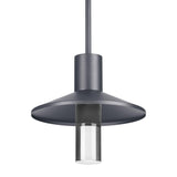 Ash Outdoor Pendant Light by Tech Lighting, Finish: Bronze, Charcoal - Tech, Color Temperature: 2700K Lo-Output, 2700K Hi-Output, 3000K Lo-Output, 3000K Hi-Output, Lens: Clear Lens, Clear Cylinder | Casa Di Luce Lighting