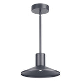 Ash Outdoor Pendant Light by Tech Lighting, Finish: Charcoal - Tech, Color Temperature: 2700K Lo-Output, Lens: Clear Cylinder | Casa Di Luce Lighting