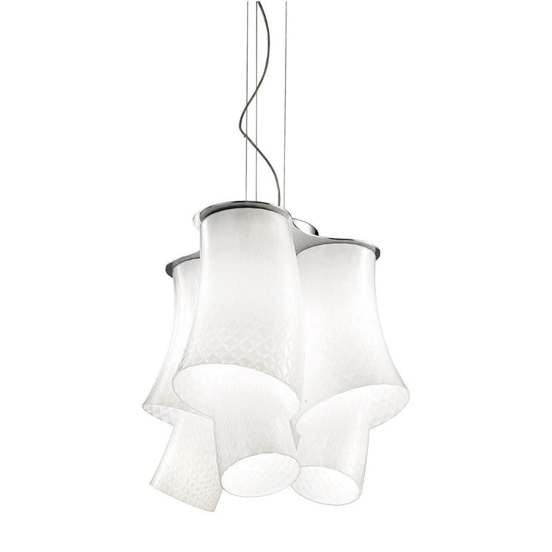 Assiba Pendant Light by Vistosi, Color: White Balloton - Vistosi, Light Option: LED,  | Casa Di Luce Lighting