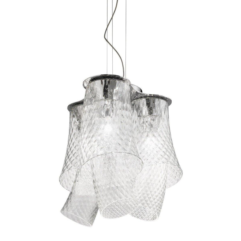 Assiba Pendant Light by Vistosi, Color: Crystal Balloton - Vistosi, Light Option: E26,  | Casa Di Luce Lighting