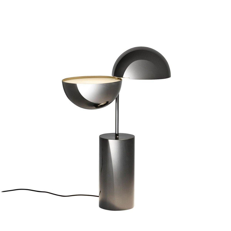 Elisabeth Table Lamp by Penta, Finish: Glossy Black Nickel-Penta, Size: Large,  | Casa Di Luce Lighting