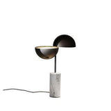 Elisabeth Table Lamp by Penta, Finish: Carrara Marble White-Penta, Size: Small,  | Casa Di Luce Lighting