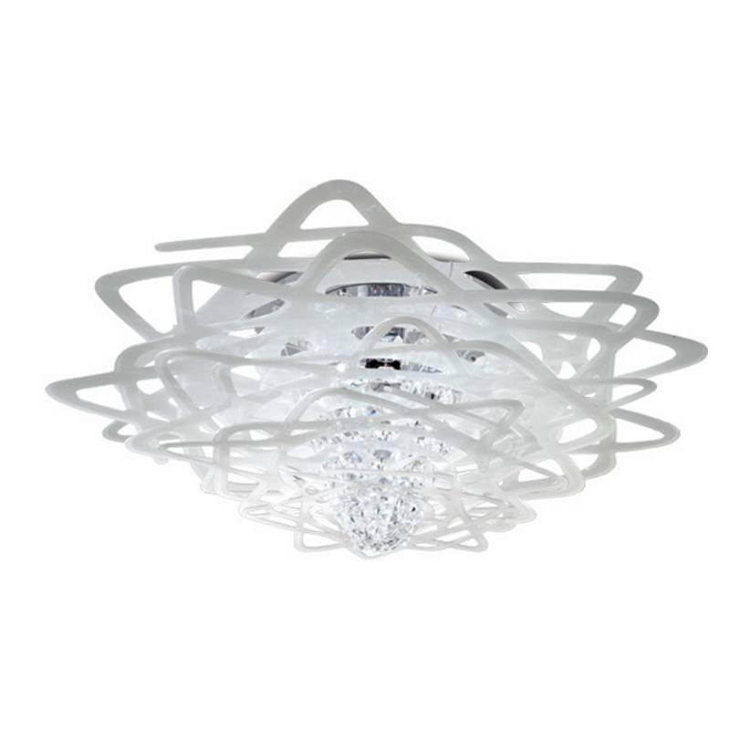 Aurora Large Ceiling Lamp by Slamp, Color: White, ,  | Casa Di Luce Lighting