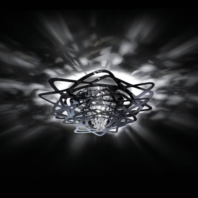 Aurora Mini Ceiling Lamp by Slamp, Color: Black, White, Transparent, Fume-Slamp, ,  | Casa Di Luce Lighting