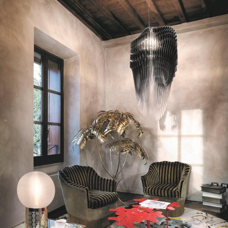 Avia Chandelier by Slamp, Color: Black, White, Size: Small, Medium, Large, X-Large,  | Casa Di Luce Lighting