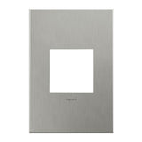 Adorne 1 Gang Cast Metal Wall Plate by Legrand Adorne, Finish: Brushed Stainless Steel, ,  | Casa Di Luce Lighting
