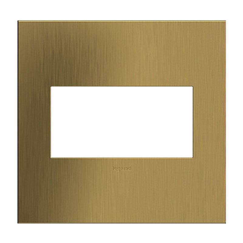 Adorne 2 Gang Cast Metal Wall Plate by Legrand Adorne