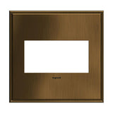 Adorne 2 Gang Cast Metal Wall Plate by Legrand Adorne, Finish: Coffee-Legrand Adorne, ,  | Casa Di Luce Lighting