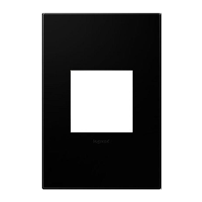 Adorne One Gang Screwless Wall Plate by Legrand Adorne, Color: Black Ink-Legrand Adorne, ,  | Casa Di Luce Lighting