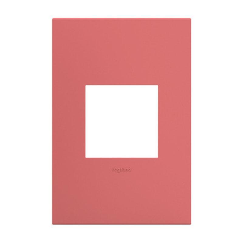 Adorne One Gang Screwless Wall Plate by Legrand Adorne, Color: Hibiscus-Legrand Adorne, ,  | Casa Di Luce Lighting
