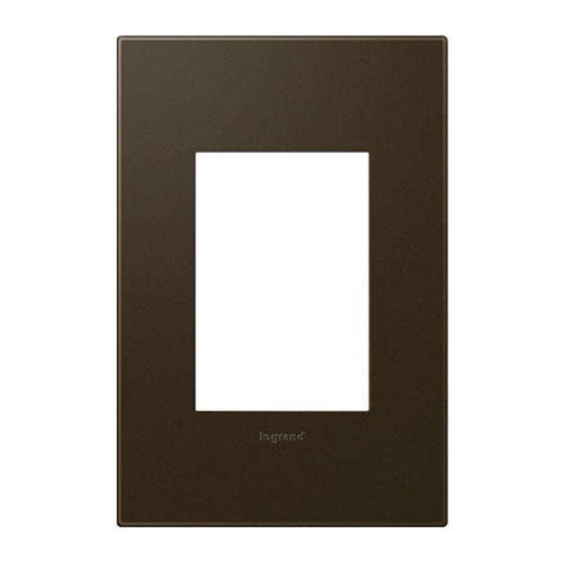 Adorne One-Gang-Plus Screwless Wall Plate by Legrand Adorne, Color: Bronze-Legrand Adorne, ,  | Casa Di Luce Lighting