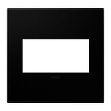 Adorne Two-Gang Screwless Wall Plate by Legrand Adorne, Color: Black Ink-Legrand Adorne, ,  | Casa Di Luce Lighting