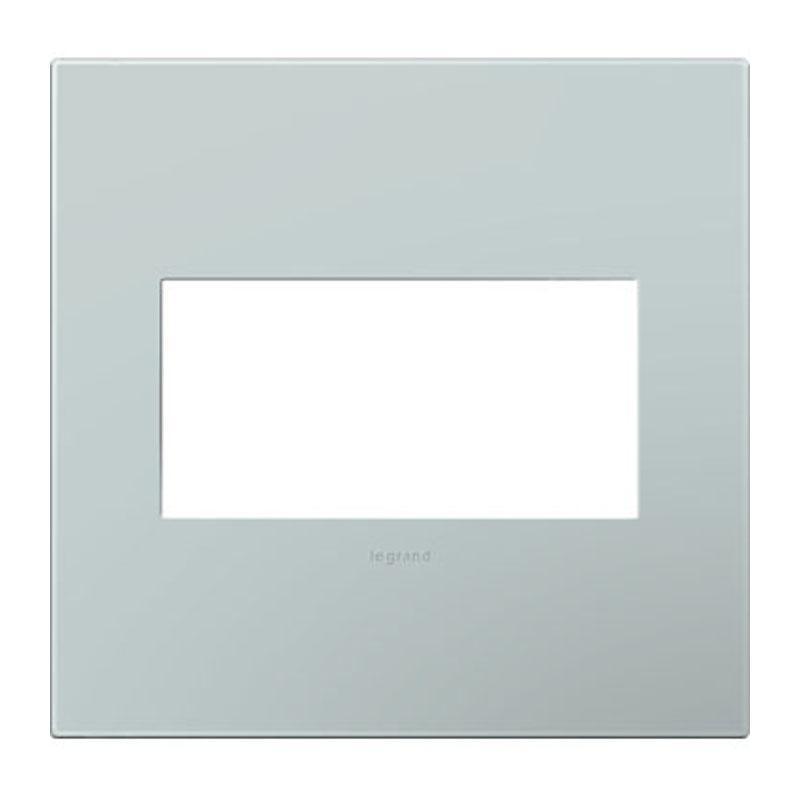 Adorne Two-Gang Screwless Wall Plate by Legrand Adorne, Color: Pale Blue-Legrand Adorne, ,  | Casa Di Luce Lighting