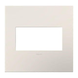 Adorne Two-Gang Screwless Wall Plate by Legrand Adorne, Color: Satin Light Almond-Legrand Adorne, ,  | Casa Di Luce Lighting