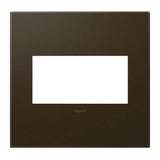 Adorne Two-Gang Screwless Wall Plate by Legrand Adorne, Color: Bronze-Legrand Adorne, ,  | Casa Di Luce Lighting