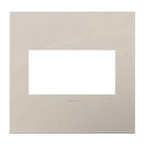 Adorne Two-Gang Screwless Wall Plate by Legrand Adorne, Color: Greige-Legrand Adorne, ,  | Casa Di Luce Lighting
