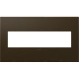 Adorne Four-Gang Screwless Wall Plate by Legrand Adorne, Color: Bronze-Legrand Adorne, ,  | Casa Di Luce Lighting